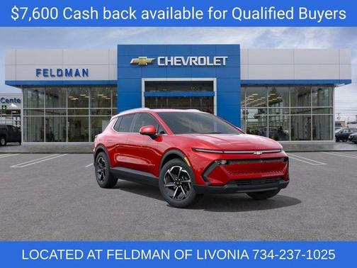 Radiant Red 2026 Chevrolet Equinox EV LT 2