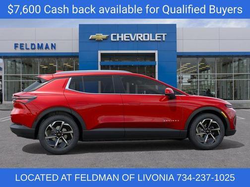 Radiant Red 2026 Chevrolet Equinox EV LT 2