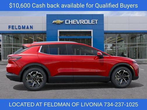 Radiant Red 2026 Chevrolet Equinox EV LT 2