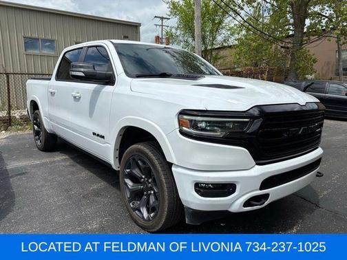 Bright White Clearcoat 2021 RAM 1500 Limited