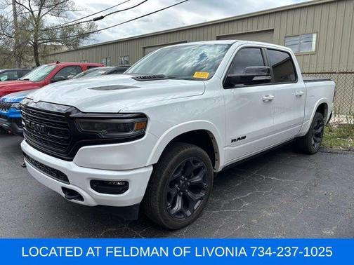 Bright White Clearcoat 2021 RAM 1500 Limited