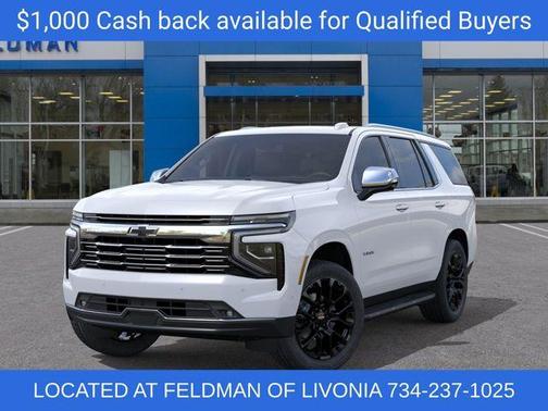 Polar White 2026 Chevrolet Tahoe Premier