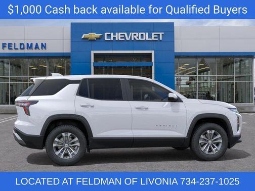 Summit White 2026 Chevrolet Equinox LT