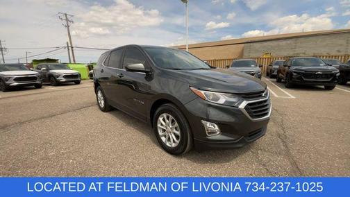 Nightfall Gray Metallic 2021 Chevrolet Equinox 1LT