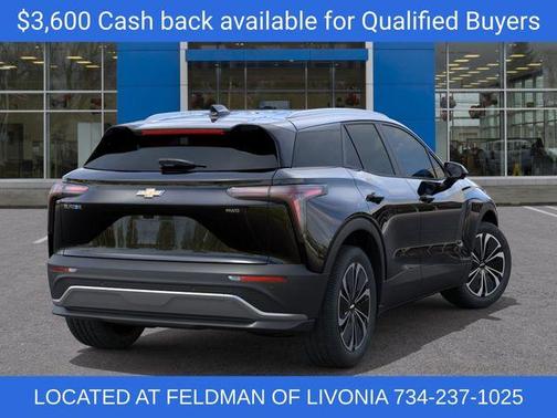 Black 2026 Chevrolet Blazer EV LT