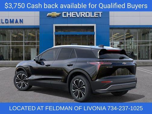 Black 2026 Chevrolet Blazer EV LT