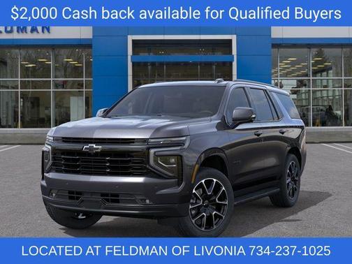 Dark Ash Metallic 2026 Chevrolet Tahoe RST