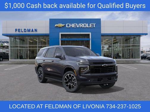 Dark Ash Metallic 2026 Chevrolet Tahoe RST
