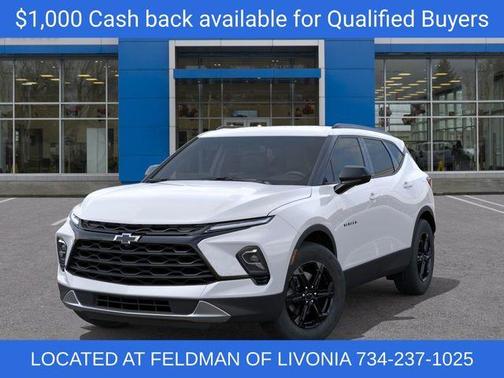 Summit White 2026 Chevrolet Blazer LT