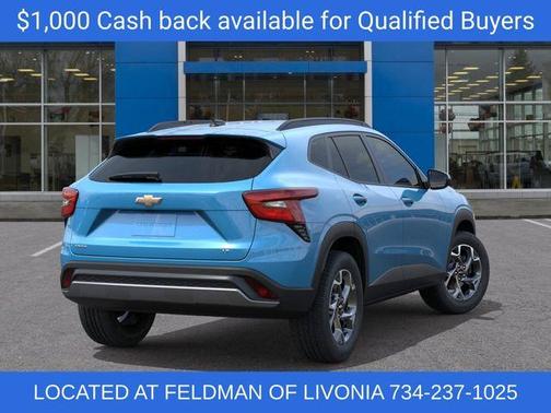 Marina Blue 2026 Chevrolet Trax LT