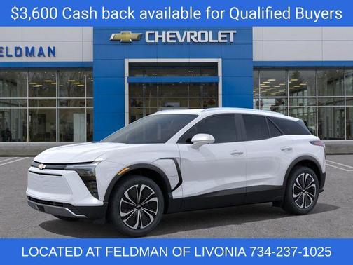 Summit White 2026 Chevrolet Blazer EV LT