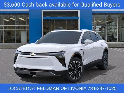 Summit White 2026 Chevrolet Blazer EV LT