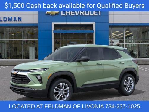 Green 2026 Chevrolet Trailblazer LS