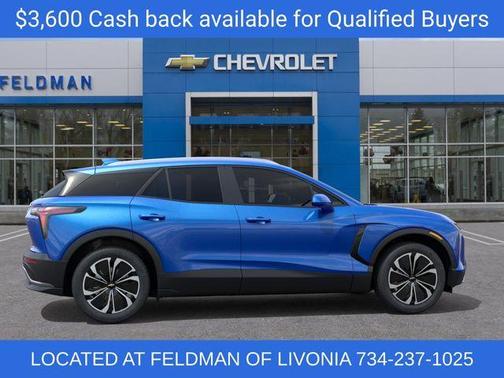 Rip Tide Blue 2026 Chevrolet Blazer EV LT