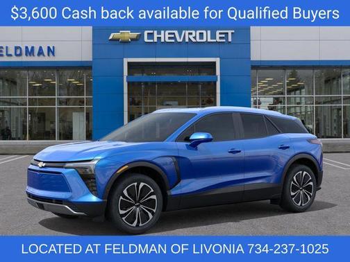 Rip Tide Blue 2026 Chevrolet Blazer EV LT