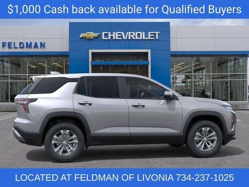 Sterling Gray Metallic 2026 Chevrolet Equinox LT