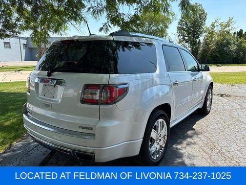 White Frost Tri-Coat 2016 GMC Acadia Denali