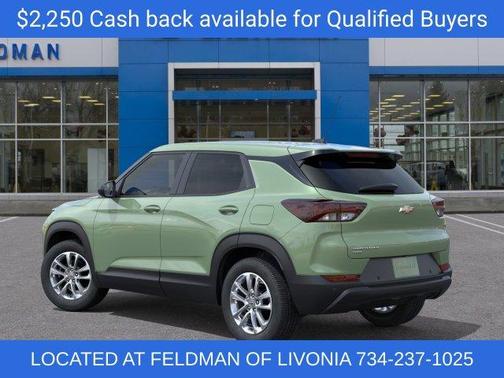 Green 2026 Chevrolet Trailblazer LS