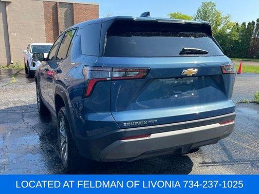 Lakeshore Blue Metallic 2026 Chevrolet Equinox LT