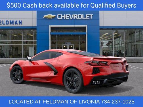 Torch Red 2026 Chevrolet Corvette Stingray w/1LT