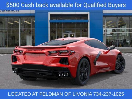 Torch Red 2026 Chevrolet Corvette Stingray w/1LT