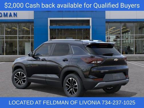 Mosaic Black Metallic 2026 Chevrolet Trailblazer LT