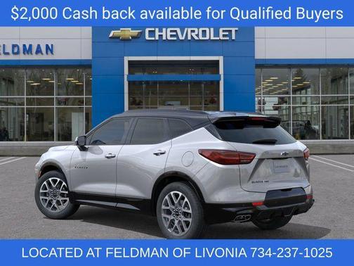 Sterling Gray Metallic 2026 Chevrolet Blazer RS