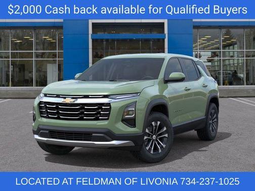 Green 2026 Chevrolet Equinox LT