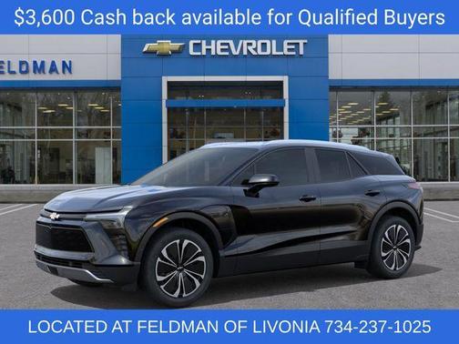 Black 2026 Chevrolet Blazer EV LT
