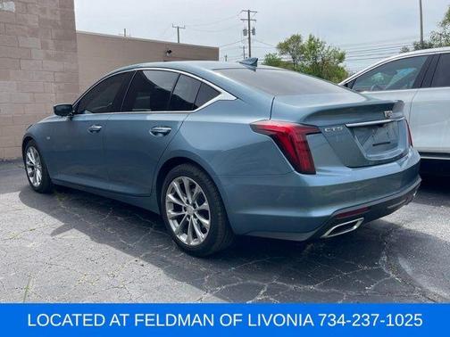 Midnight Black 2023 Cadillac CT5 Premium Luxury RWD