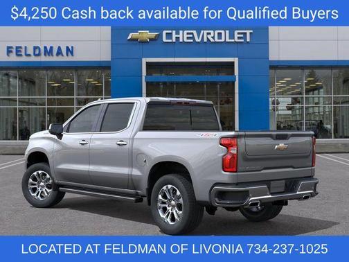 Sterling Gray Metallic 2026 Chevrolet Silverado 1500 LTZ