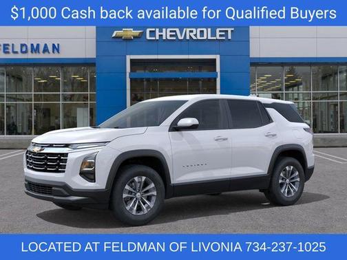 Summit White 2026 Chevrolet Equinox LT