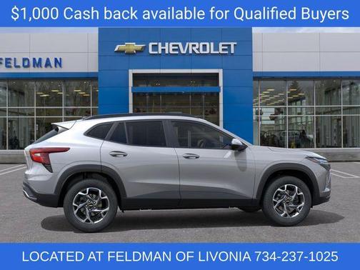 Sterling Gray Metallic 2026 Chevrolet Trax LT