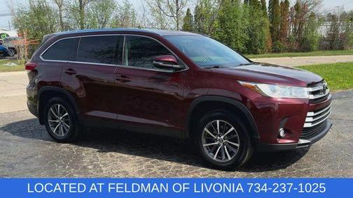 Ooh La La Rouge Mica 2019 Toyota Highlander XLE