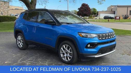 Hydro Blue Pearlcoat 2025 Jeep Compass Limited