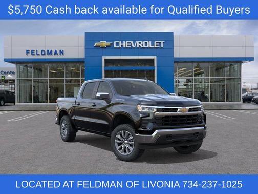 Black 2026 Chevrolet Silverado 1500 LT
