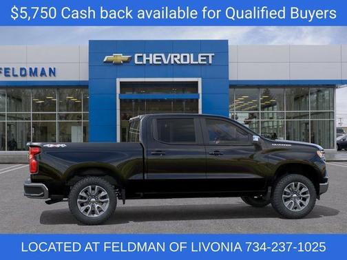 Black 2026 Chevrolet Silverado 1500 LT
