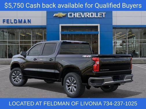 Black 2026 Chevrolet Silverado 1500 LT
