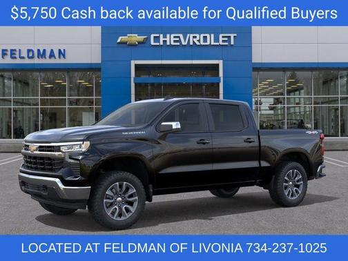 Black 2026 Chevrolet Silverado 1500 LT