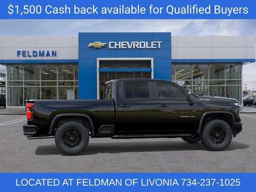 Black 2026 Chevrolet Silverado 2500 ZR2