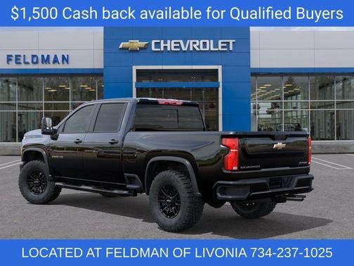 Black 2026 Chevrolet Silverado 2500 ZR2