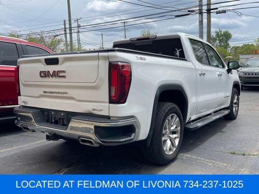Summit White 2021 GMC Sierra 1500 SLT