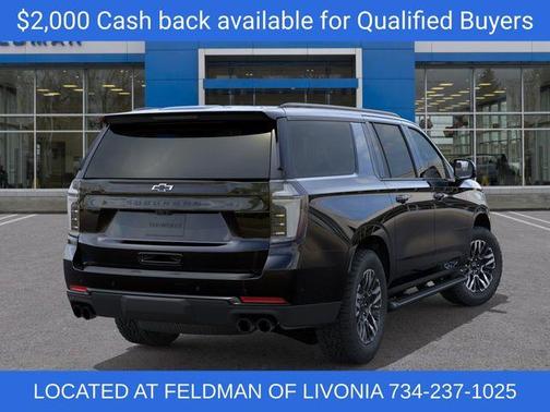 Black 2026 Chevrolet Suburban Z71