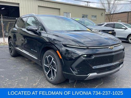 Black 2025 Chevrolet Equinox EV LT 2