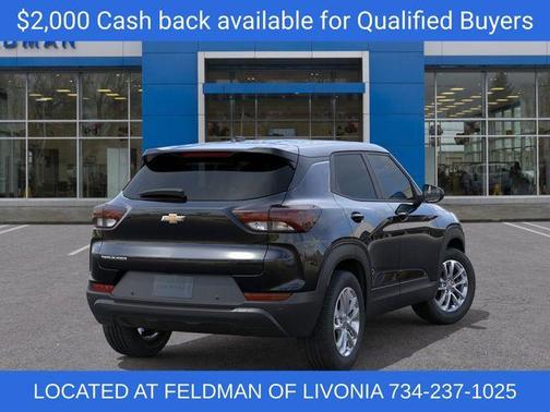 Mosaic Black Metallic 2026 Chevrolet Trailblazer LS