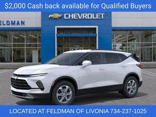 Summit White 2026 Chevrolet Blazer LT