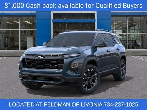 Lakeshore Blue Metallic 2026 Chevrolet Equinox RS