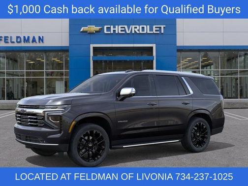 Dark Ash Metallic 2026 Chevrolet Tahoe Premier
