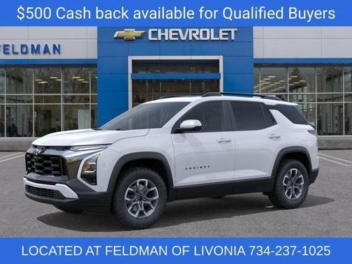 Polar White 2026 Chevrolet Equinox ACTIV