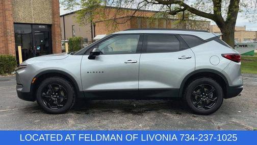 Sterling Gray Metallic 2023 Chevrolet Blazer 2LT